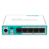 hEX Lite router RB750r2