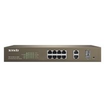 8-Port 10/100Mbps + 2 Gigabit Web Smart PoE Switch
