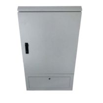 Fiber optic outdoor cabinet