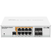 8x Gigabit Ethernet Smart Switch with PoE CRS112-8P-4S-IN