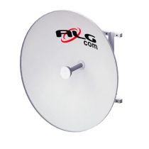 ALGCom Antenna dish open