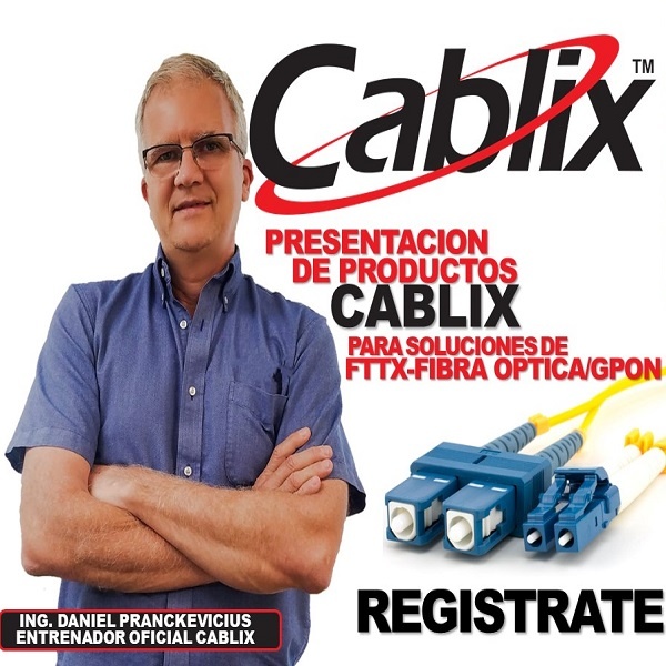 Webinar Fibra Optica Cablix