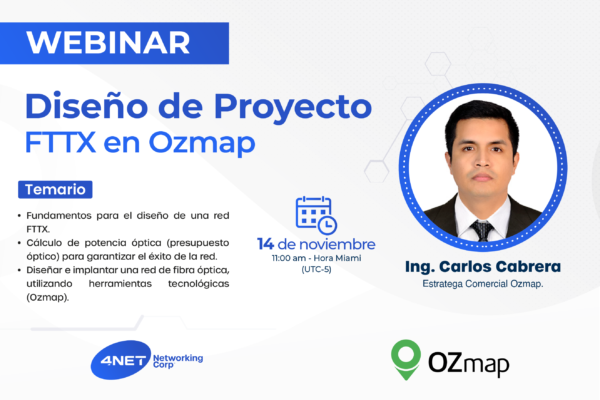 Ozmap facilita la creación de redes eficientes y robustas, optimizando cada etapa del proceso desde el diseño hasta la implementación.