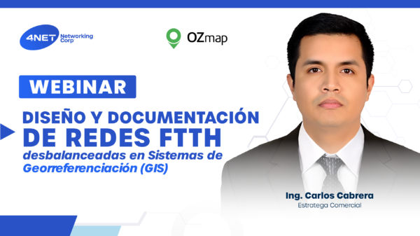 Webinar: Diseño y documentación de redes FTTH