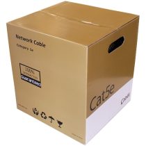 MCBEFU-01 - Cat5e 24AWG F/UTP 4Pair Solid Cable- Outdoor UV CMX- Black Color